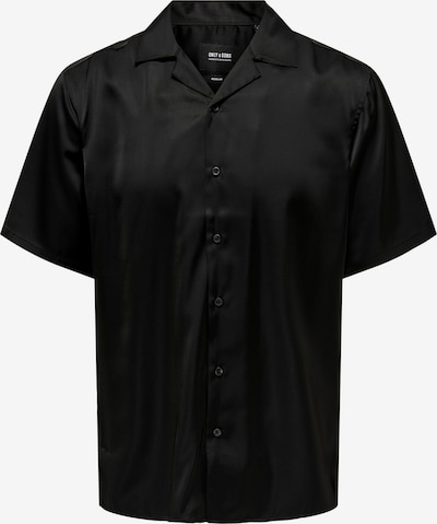 Only & Sons Camisa 'ANTOS' en negro, Vista del producto