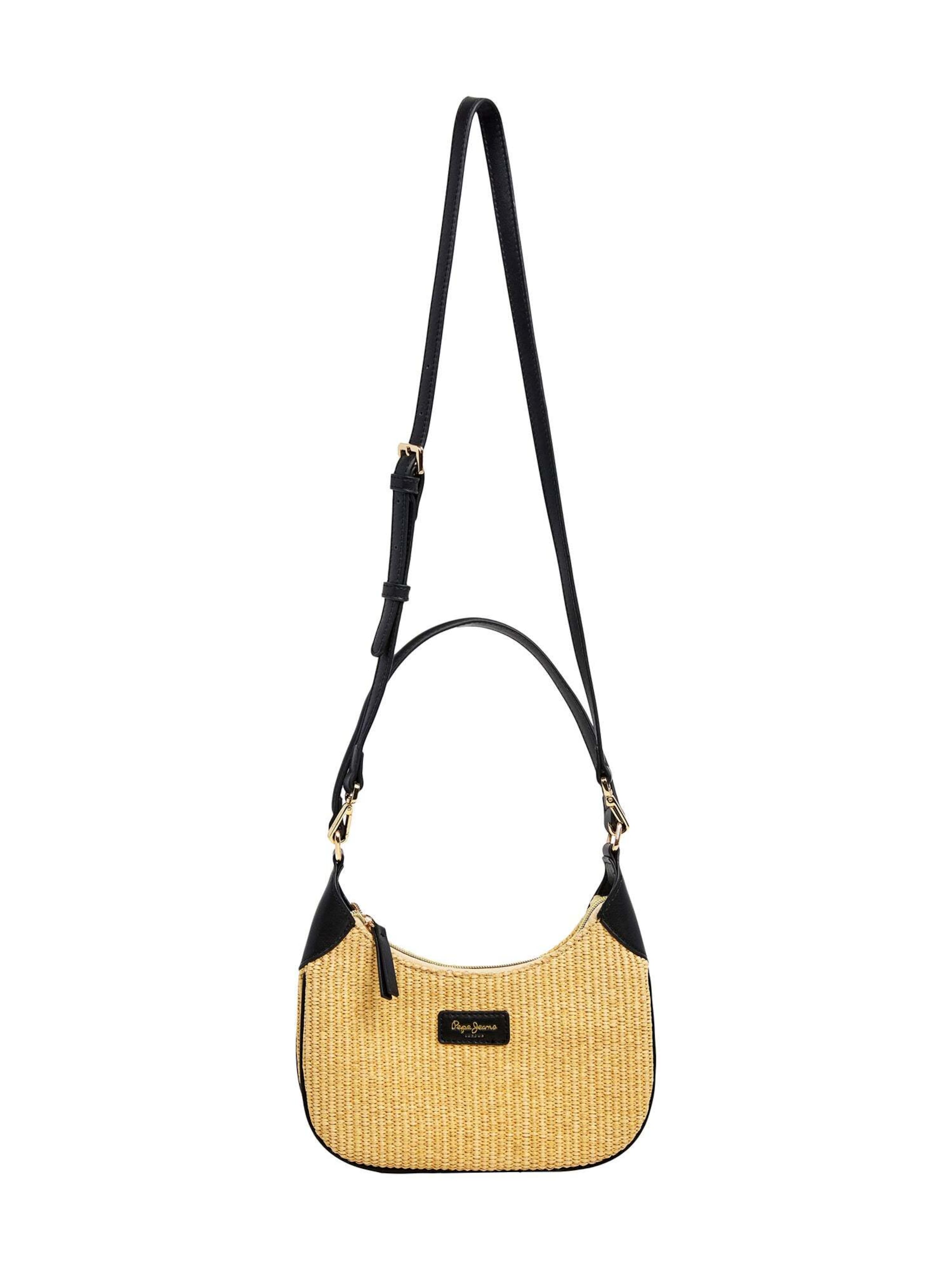 Pepe Jeans Handtasche 'Trish' in Schwarz