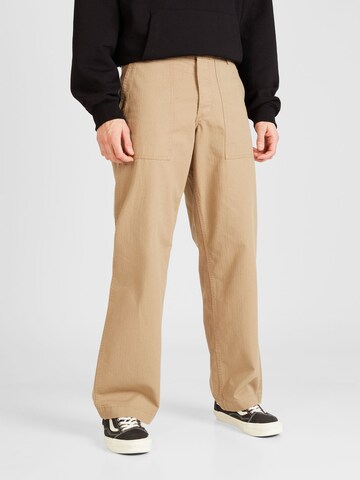 Loosefit Pantaloni 'BILL FATIGUE' di JACK & JONES in beige: frontale
