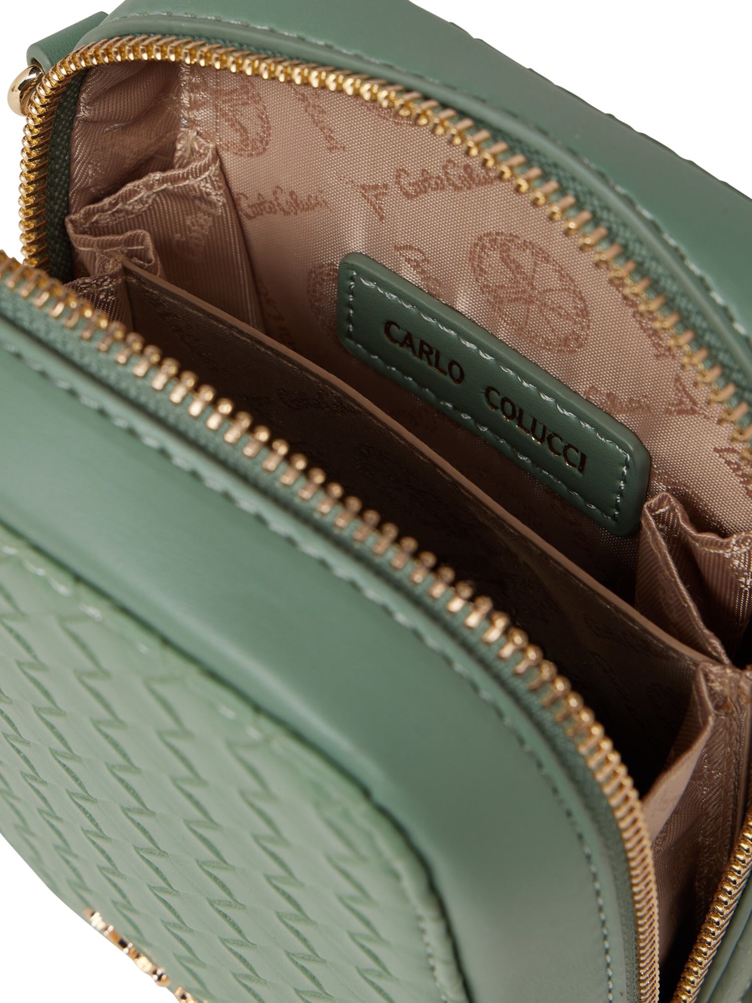 Carlo Colucci Crossbody Bag ' di Lapi ' in Green