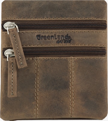 Greenland Nature Crossbody Bag in Grey: front