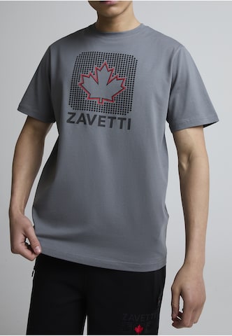 T-Shirt 'Alvo' Zavetti Canada en gris