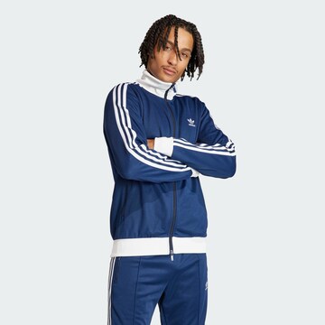Giacca di felpa 'Adicolor Classics Beckenbauer' di ADIDAS ORIGINALS in blu: frontale