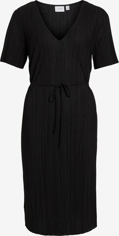 VILA Φόρεμα 'PLISA' σε μαύρο: μπροστά
