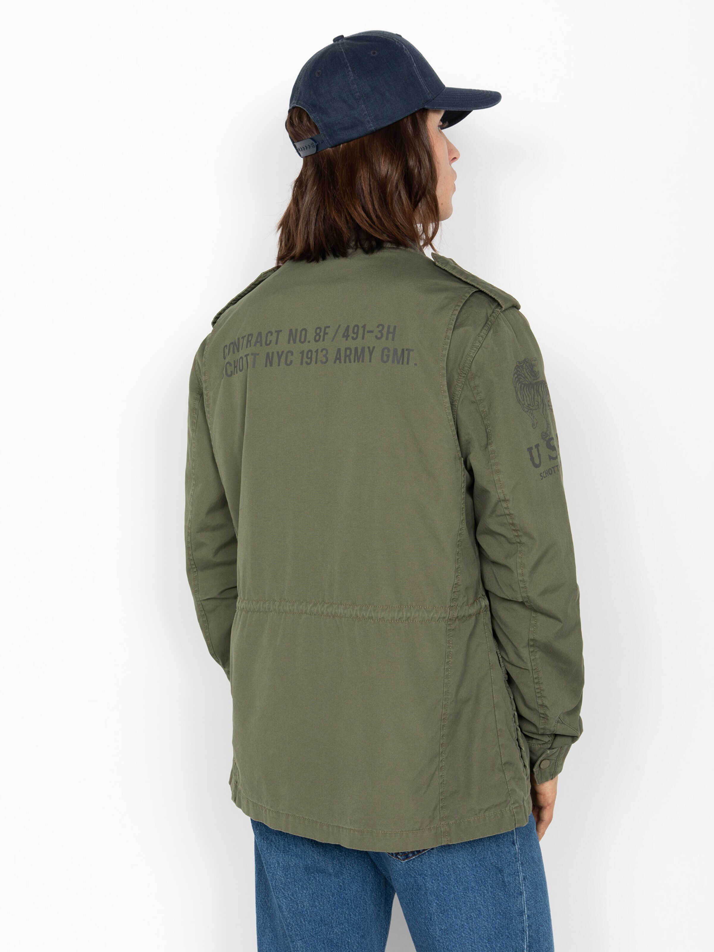 Schott NYC Winterjacke‌‌‌‌ in Grün