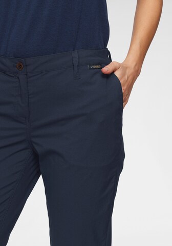 JACK WOLFSKIN Slimfit Outdoorhose in Blau