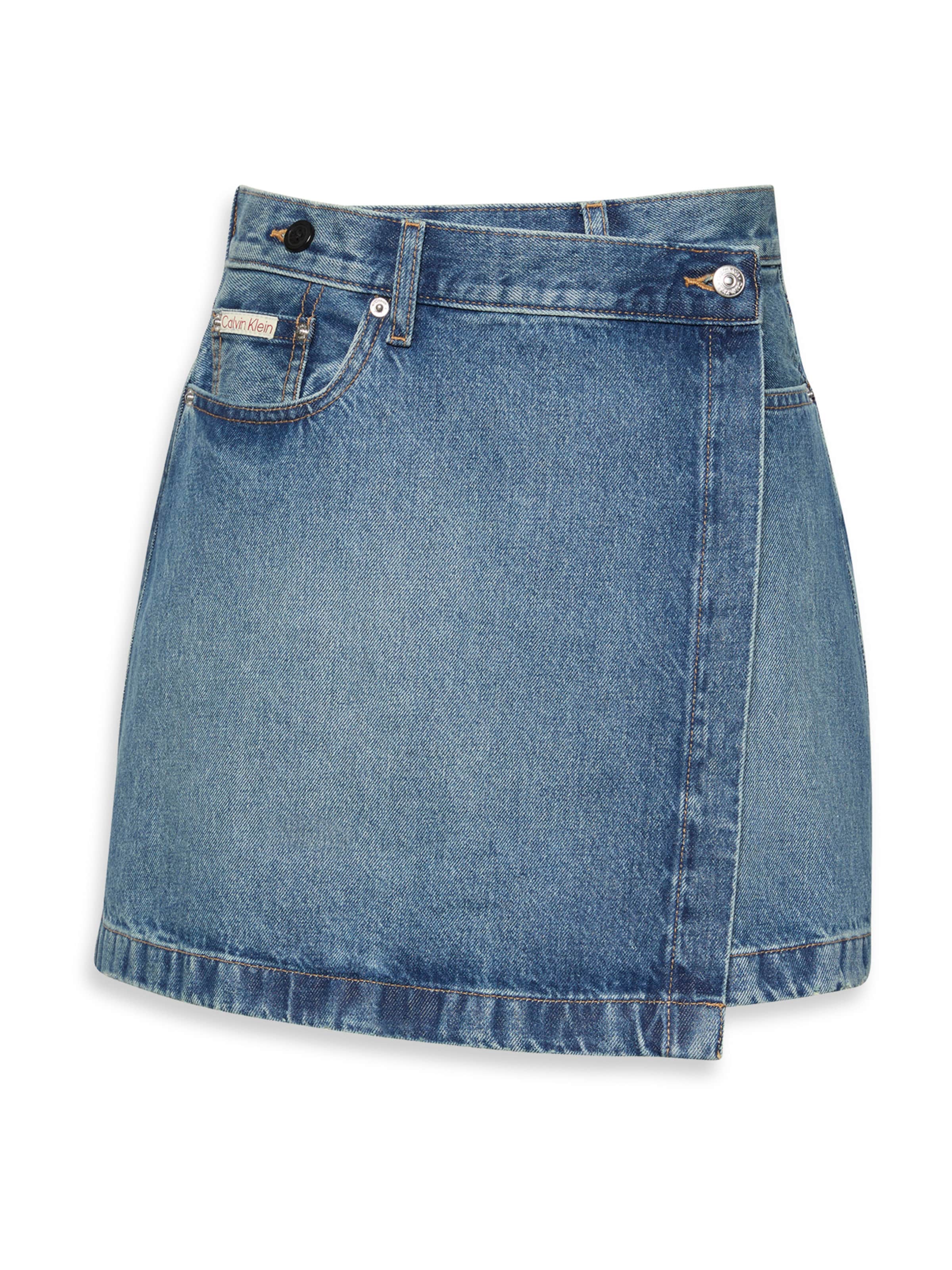 Calvin Klein Jeans Nederdel i blå: forside