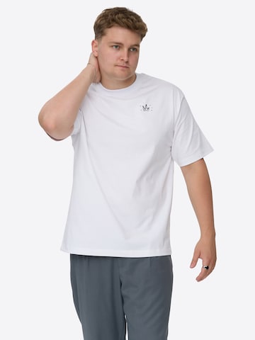 Dxnmxrk T-Shirt 'Gusbert' in Weiß: Vorderseite