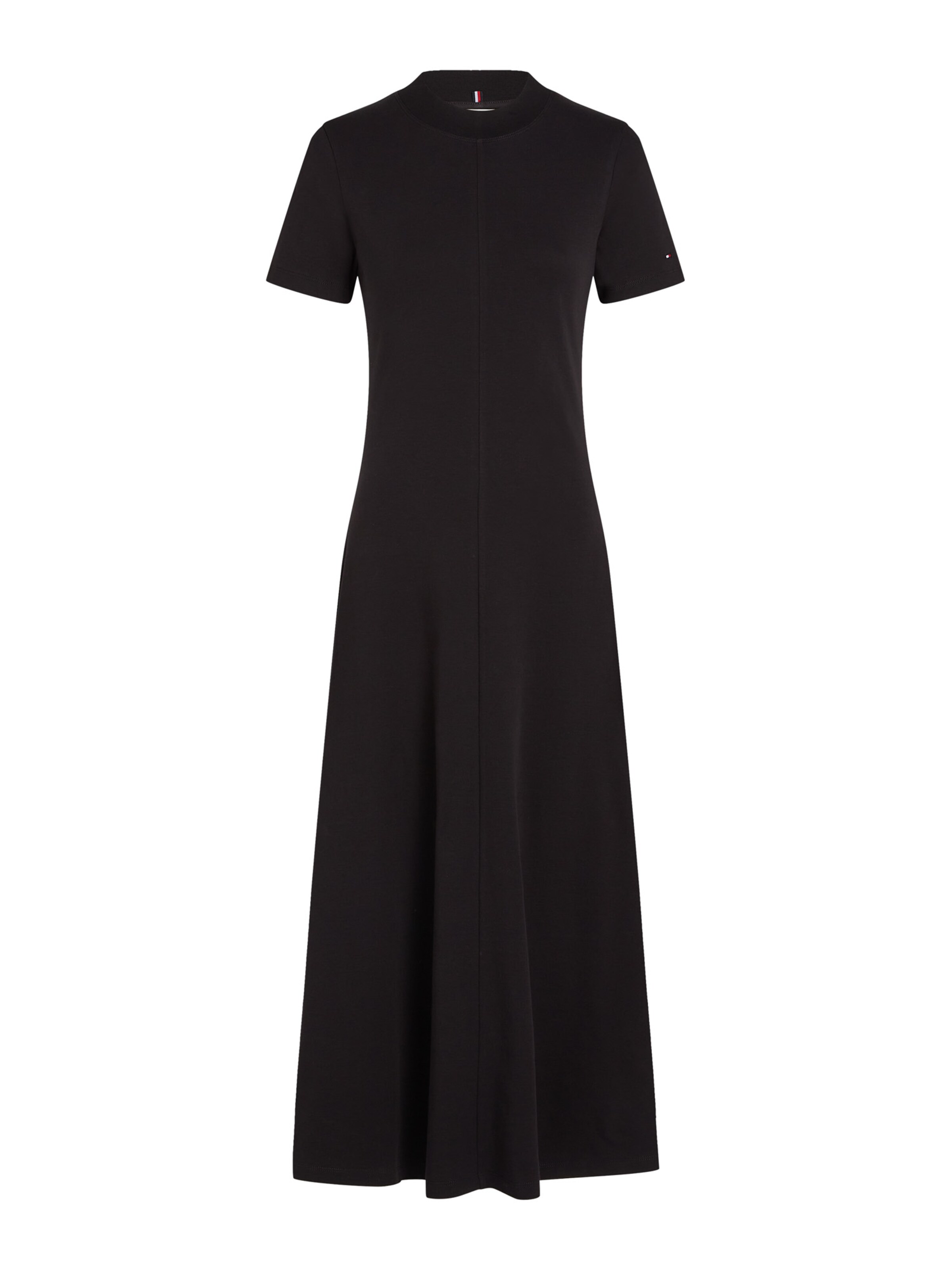 TOMMY HILFIGER Kleid 'Fit and Flare' in Schwarz: Vorderseite