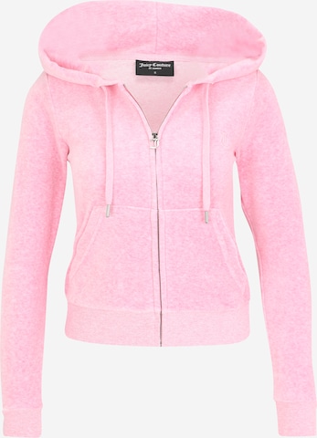 Juicy Couture Petite Sweat jacket 'ROBERTSON' in Pink: front