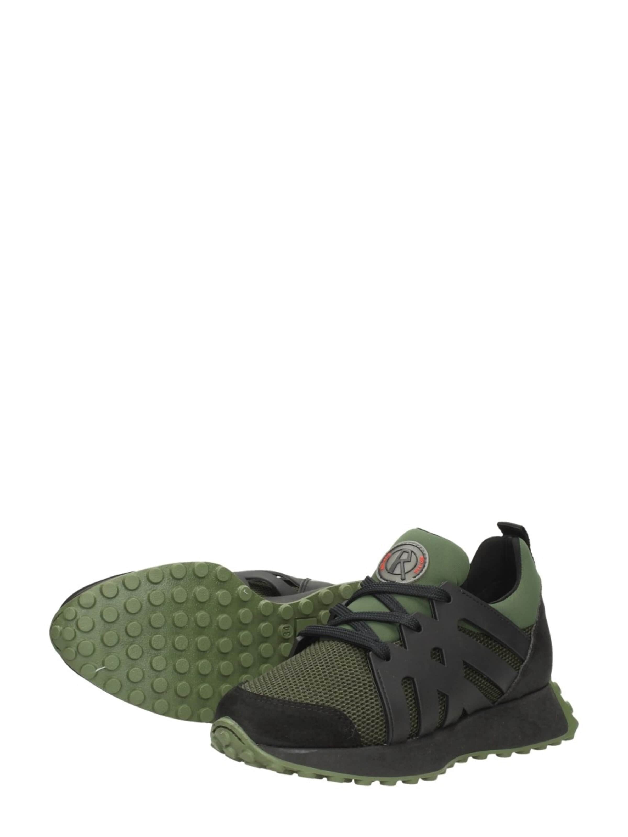 Red-Rag Sneakers 'Sneakers Laag' in Green