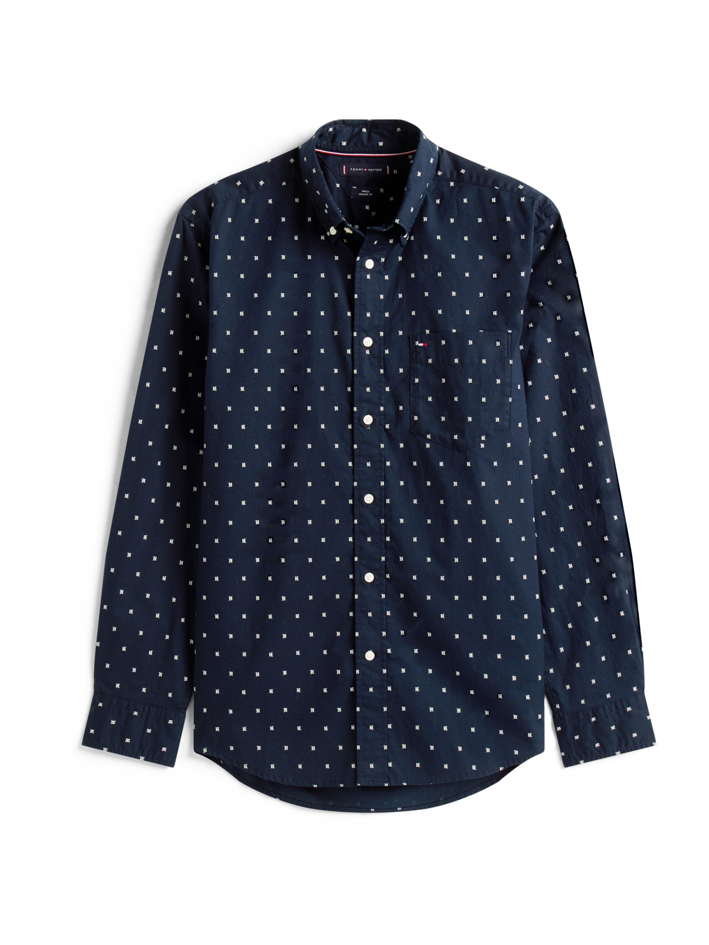 Camicia 'FLEX' di TOMMY HILFIGER in blu: frontale