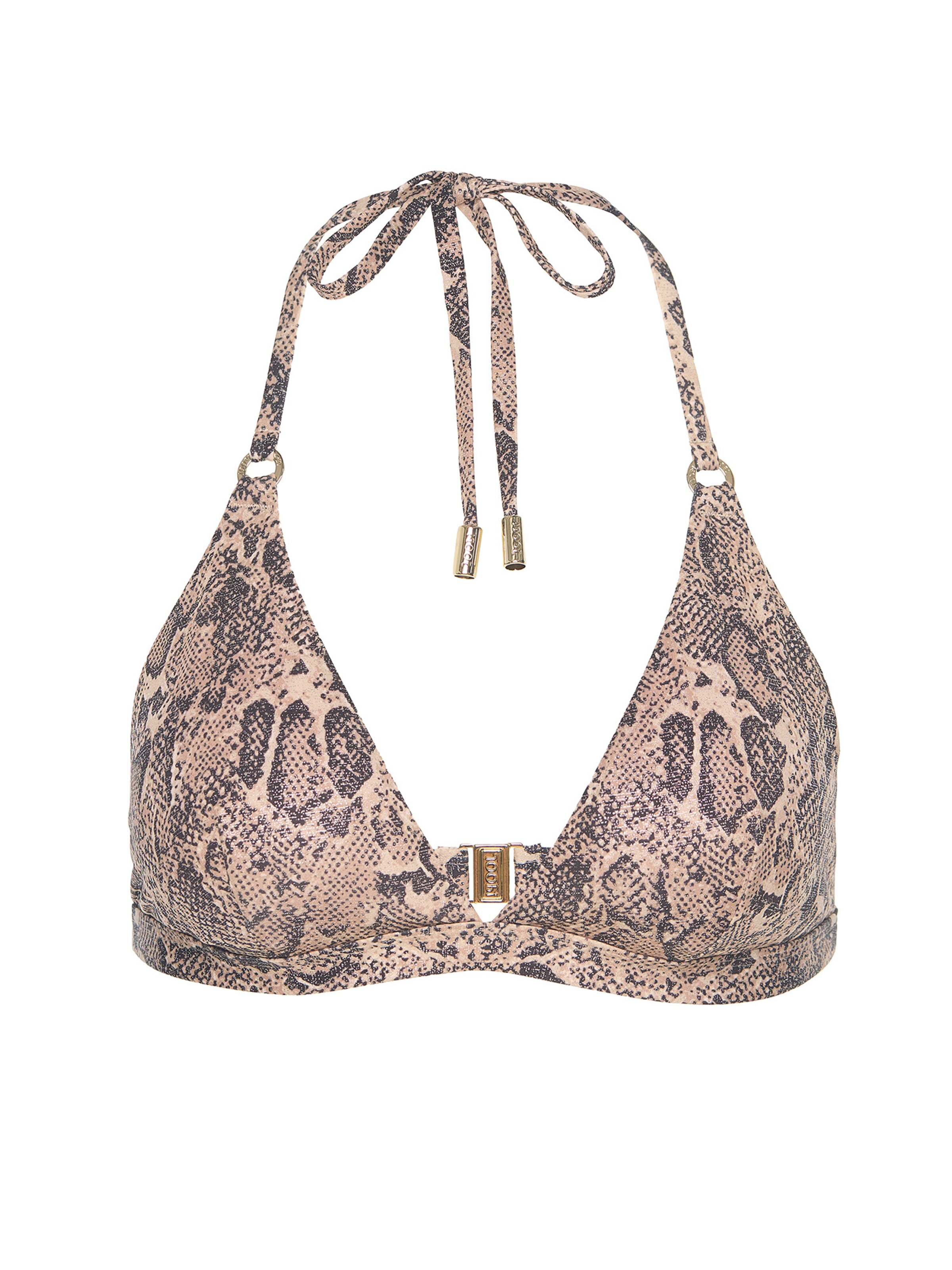 JOOP! Bikini top 'Python' in 70/A in Beige / Grey, Item view