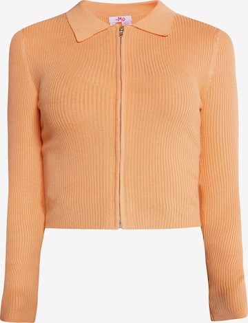 MYMO Knit cardigan 'Keepsudry' in Orange: front