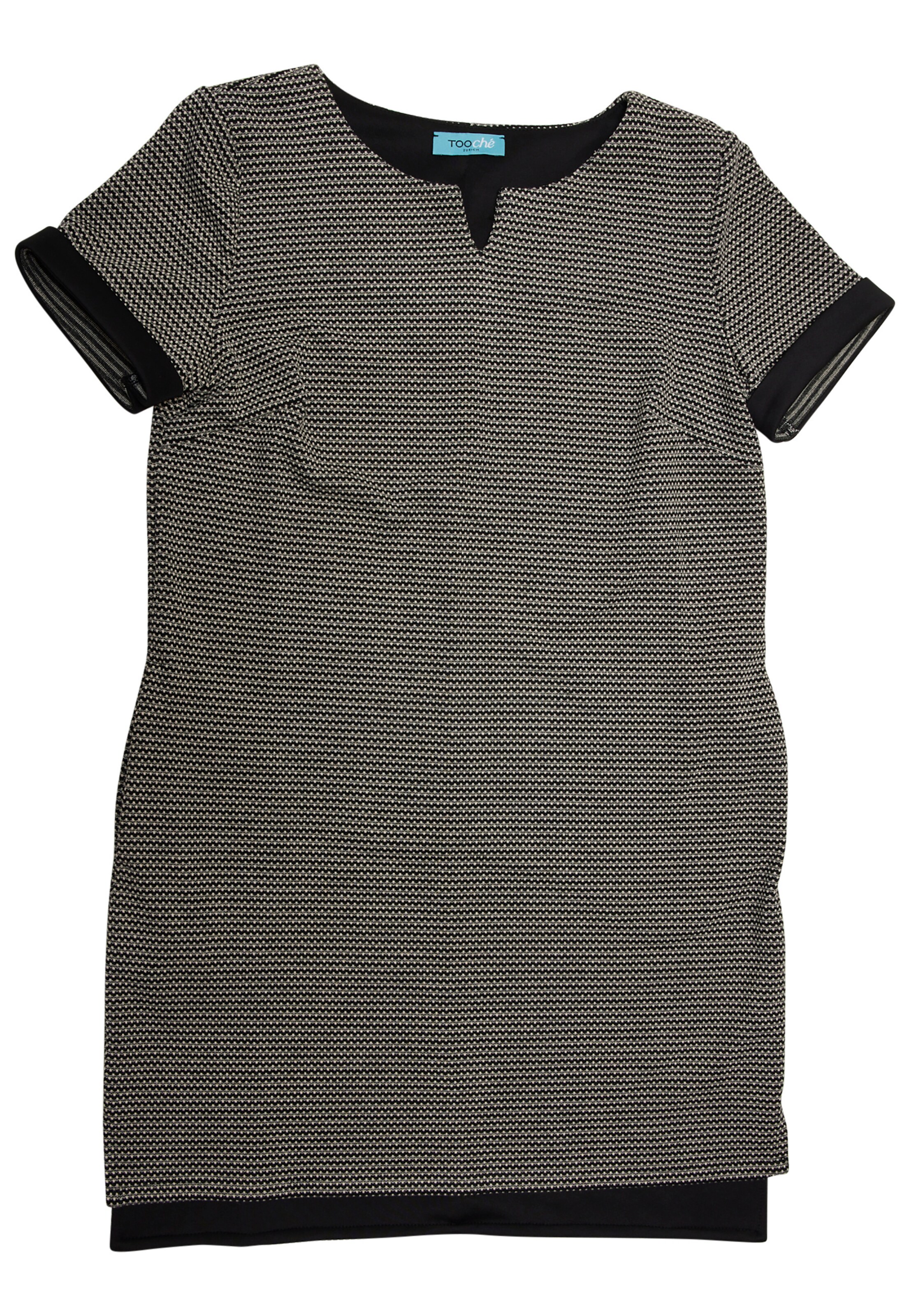 TOOche Kleid in hellbeige / schwarz, Produktansicht