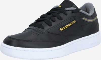 Reebok Classic Baskets basses 'CLUB С 85' en jaune / noir, Vue avec produit