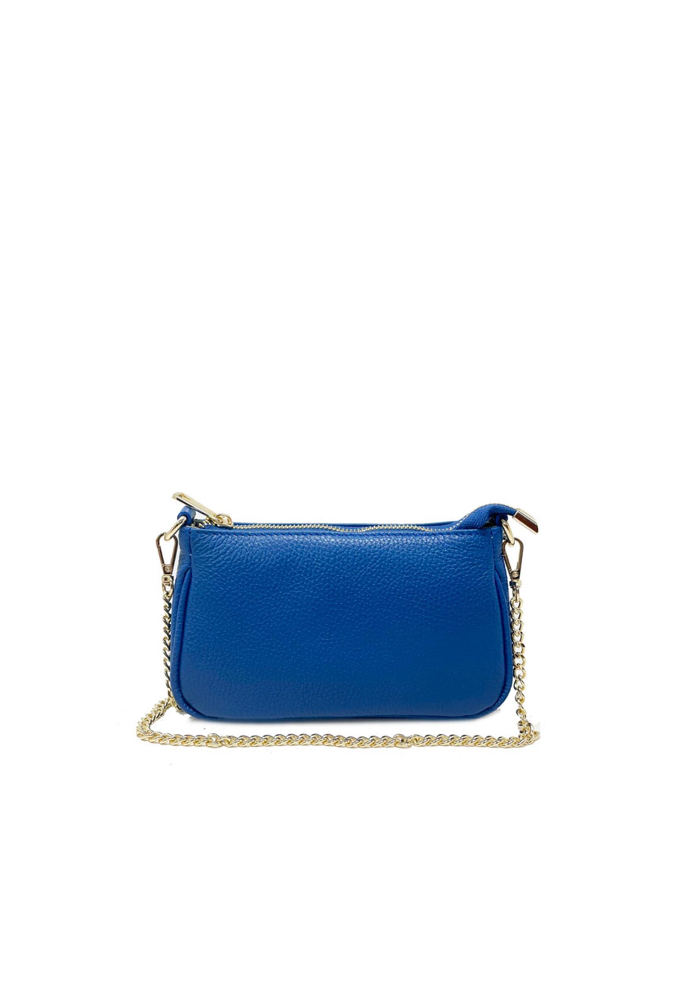 CHICCA BORSE Schoudertas in Blauw: voorkant