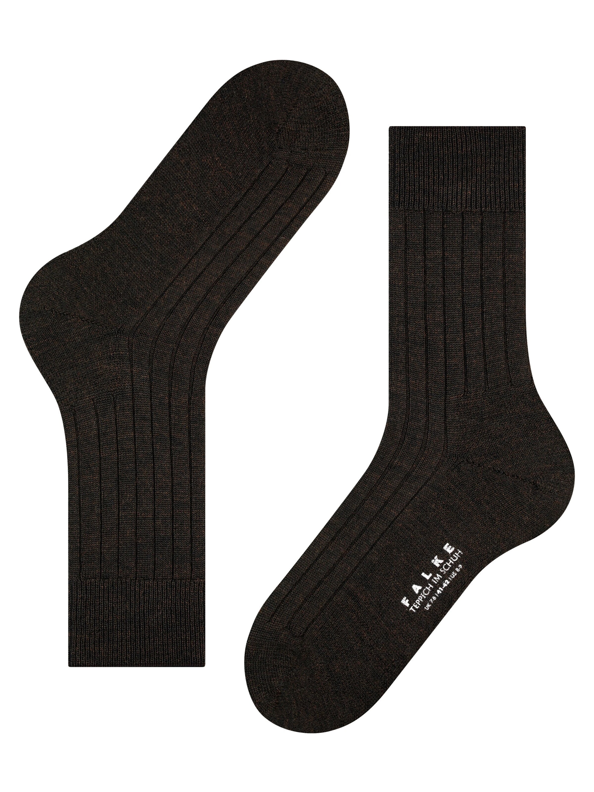 FALKE Socks 'Teppich im Schuh' in Brown
