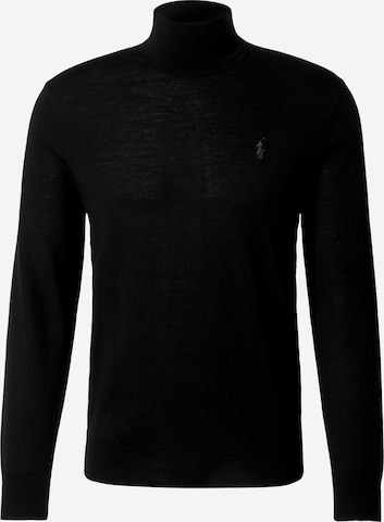 Pull-over Polo Ralph Lauren en noir : devant
