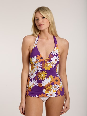 Invisible Haut de tankini 'Mix&Match' OLYMPIA en violet : devant