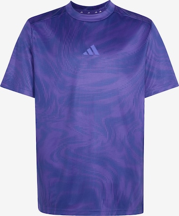 ADIDAS SPORTSWEAR Funktionsshirt 'Icons' in Lila: Vorderseite