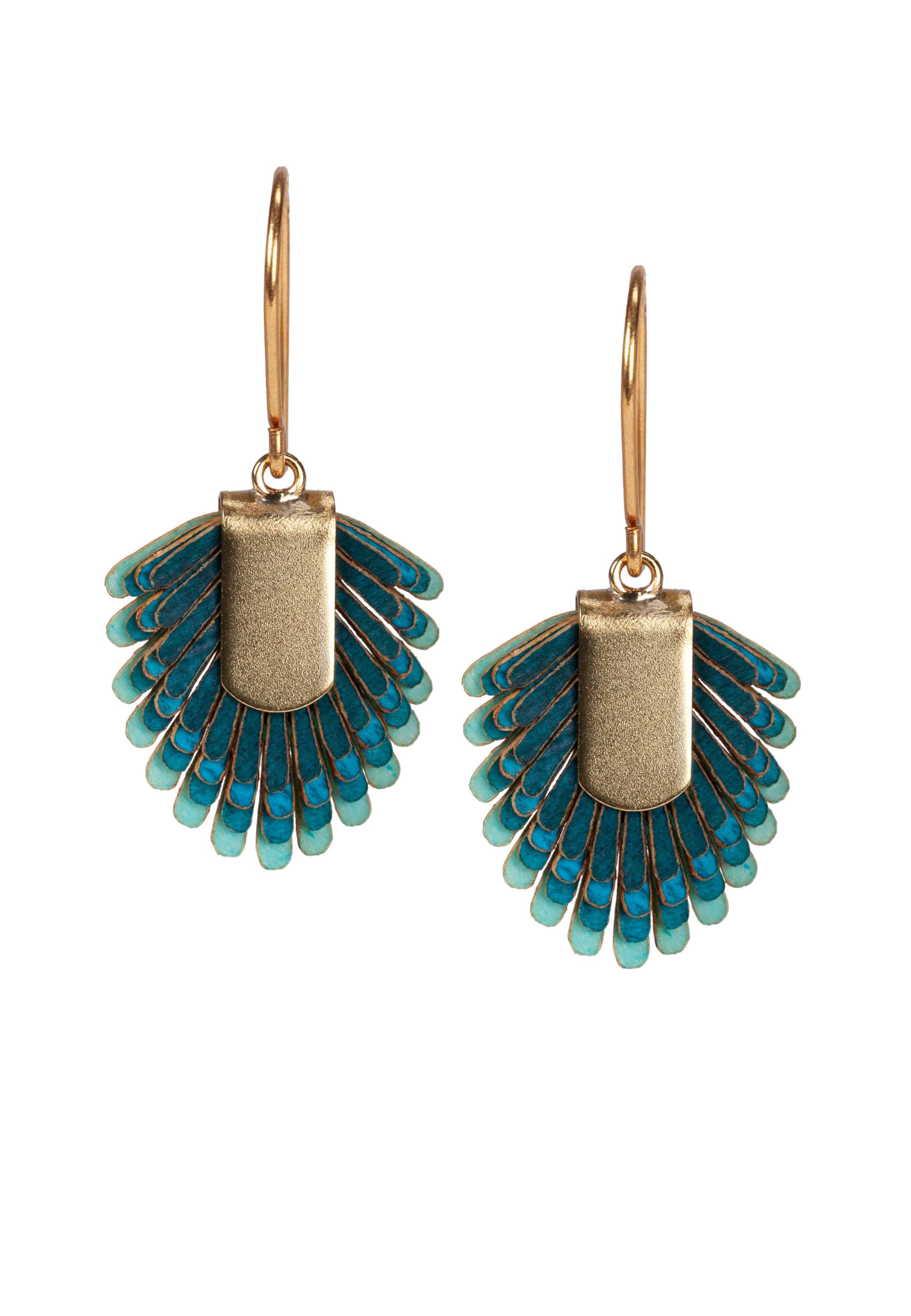 Gretchen Ohrringe 'Pam Pem Earring S' in Blau: Vorderseite