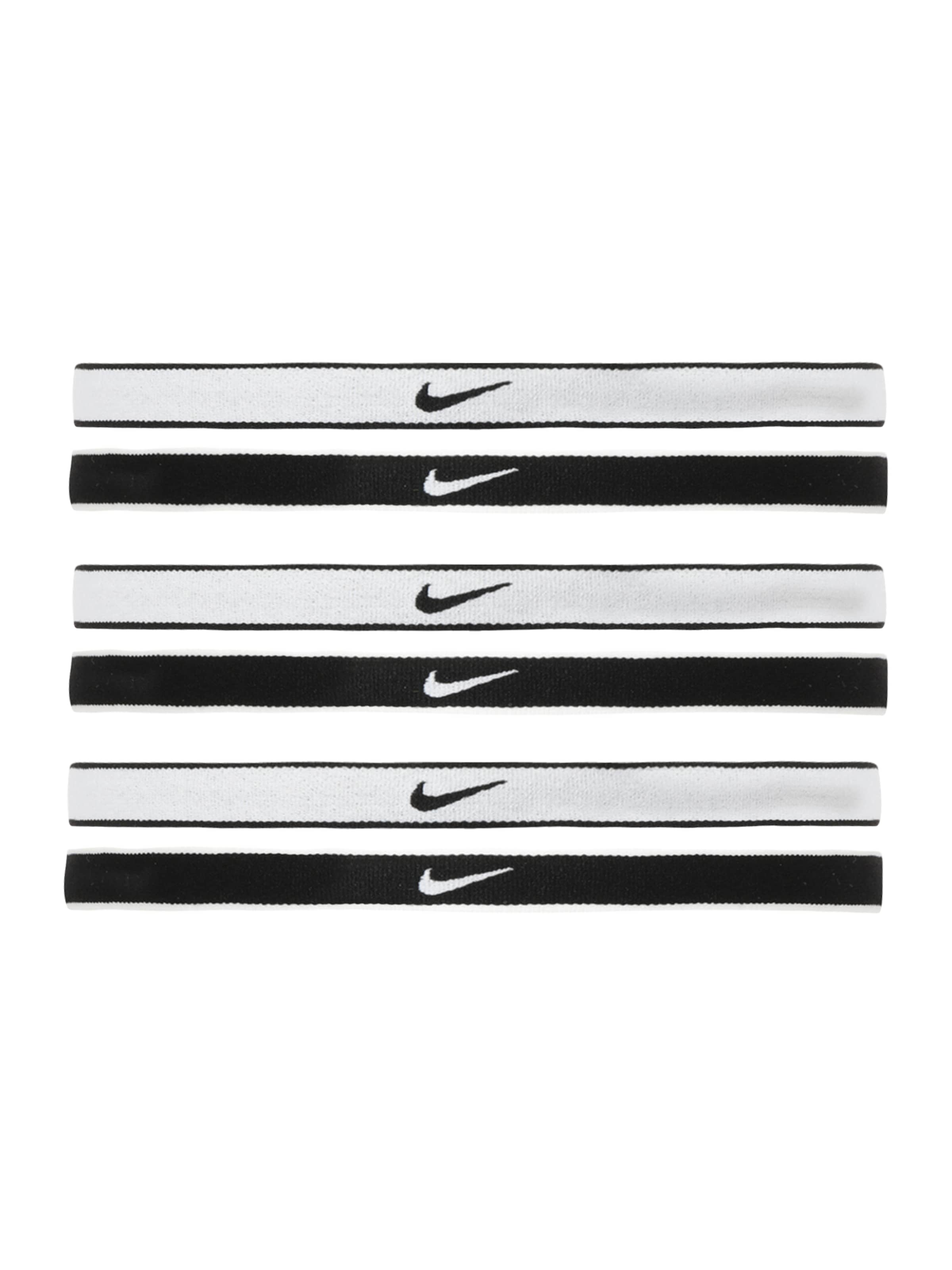 Fascia sportiva per la testa 'Swoosh' di NIKE Accessoires in nero