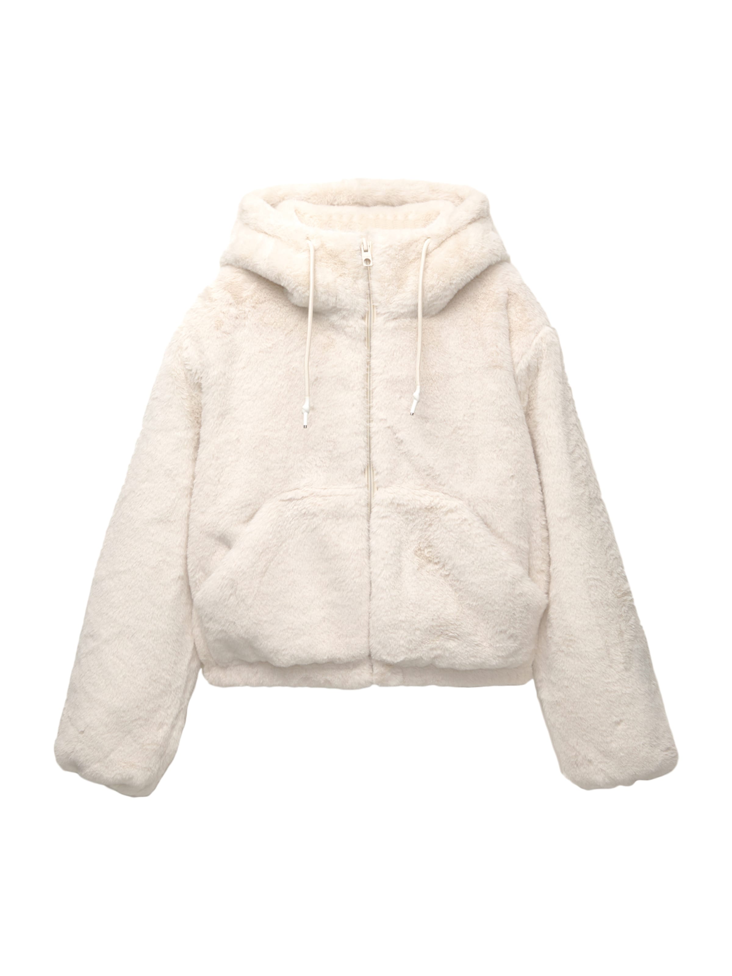 Veste mi-saison Pull&Bear en beige : devant