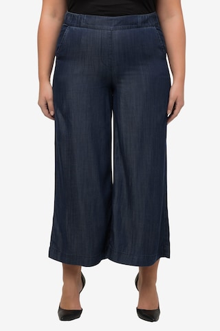 Wide Leg Pantalon Ulla Popken en bleu