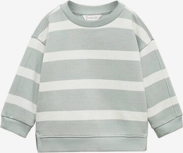 MANGO KIDS Sweatshirt 'Lines' in Green: front