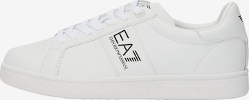 EA7 Emporio Armani Низкие кроссовки 'CLASSIC' в Белый: спереди
