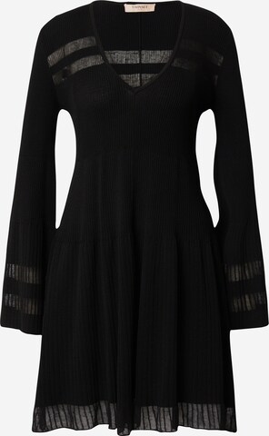 Twinset Dress in Black: front