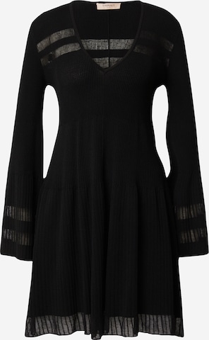 Twinset Šaty – černá: přední strana