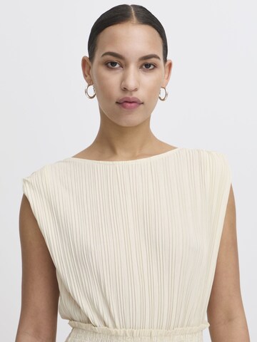 ICHI Maxikleid ' IHYAMILET ' in Beige