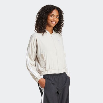 ADIDAS SPORTSWEAR Sportjacka 'Essentials' i vit