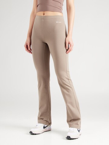 Champion Authentic Athletic Apparel Bootcut Sporthose in Braun: Vorderseite