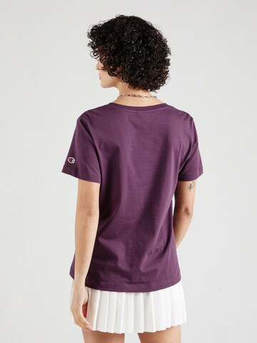 Champion Authentic Athletic Apparel Shirt in Purple
