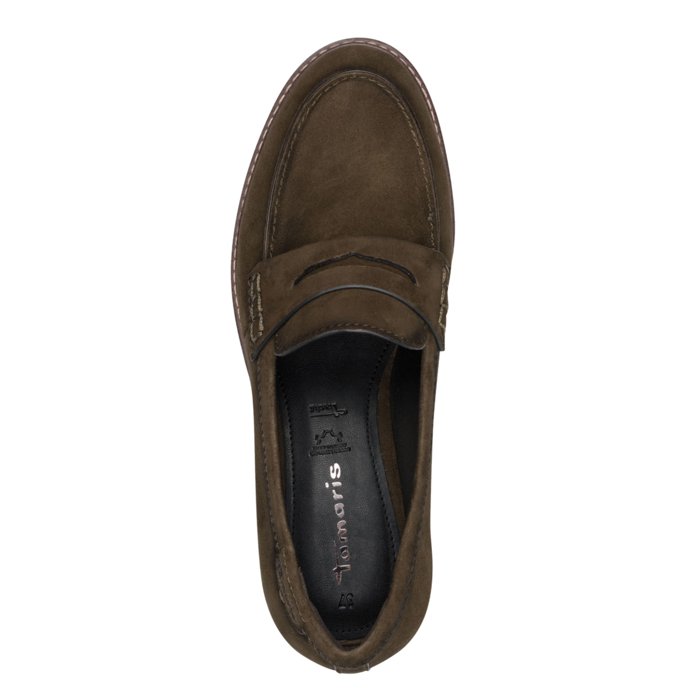 Slipper di Tamaris in verde