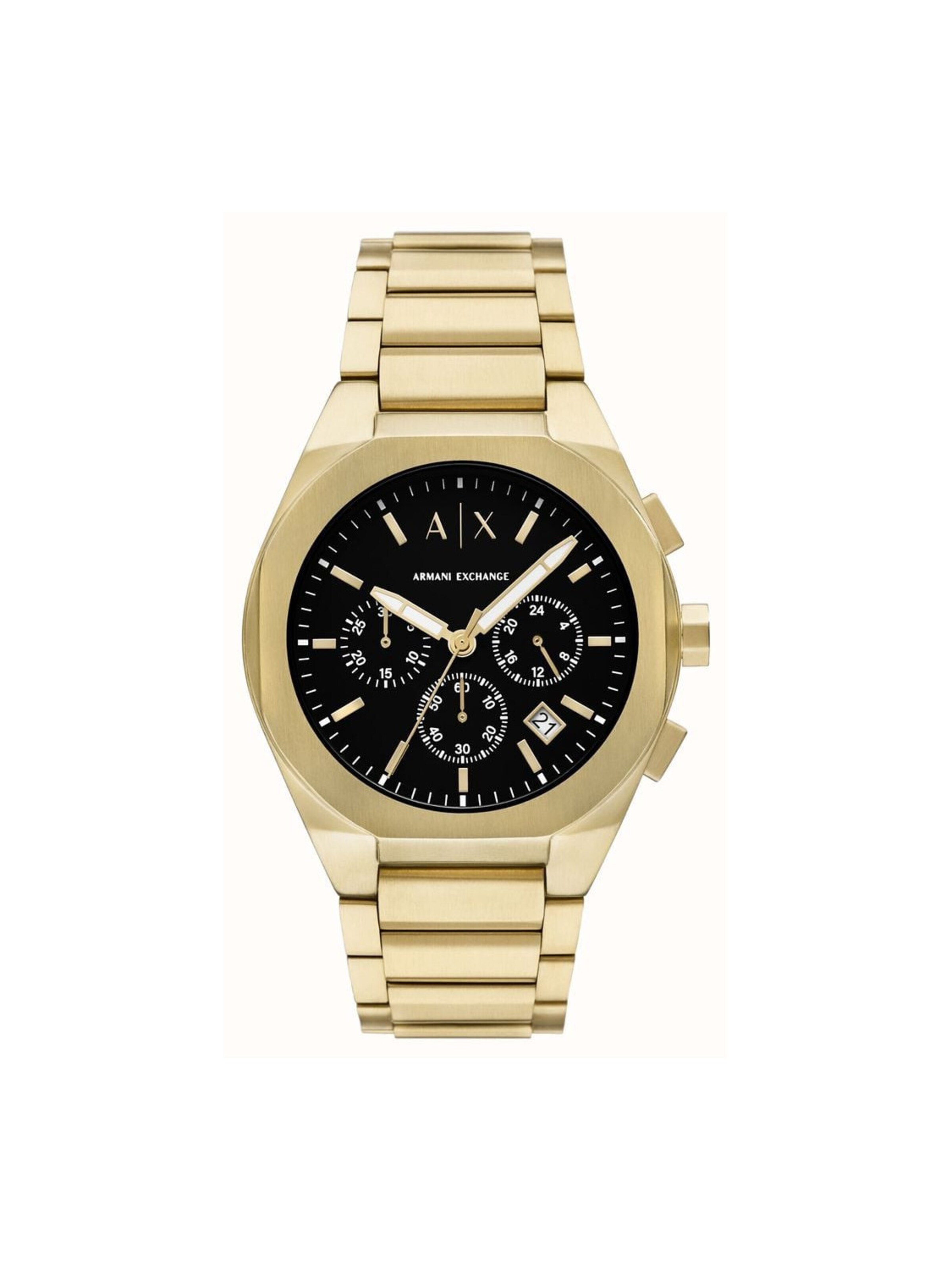 Orologio analogico 'Montre Homme Armani Exchange Chronograph AX4180' di ARMANI EXCHANGE in oro: frontale