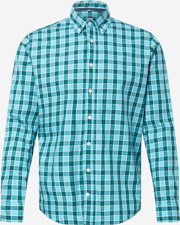 SEIDENSTICKER Regular fit Button Up Shirt in Blue: front