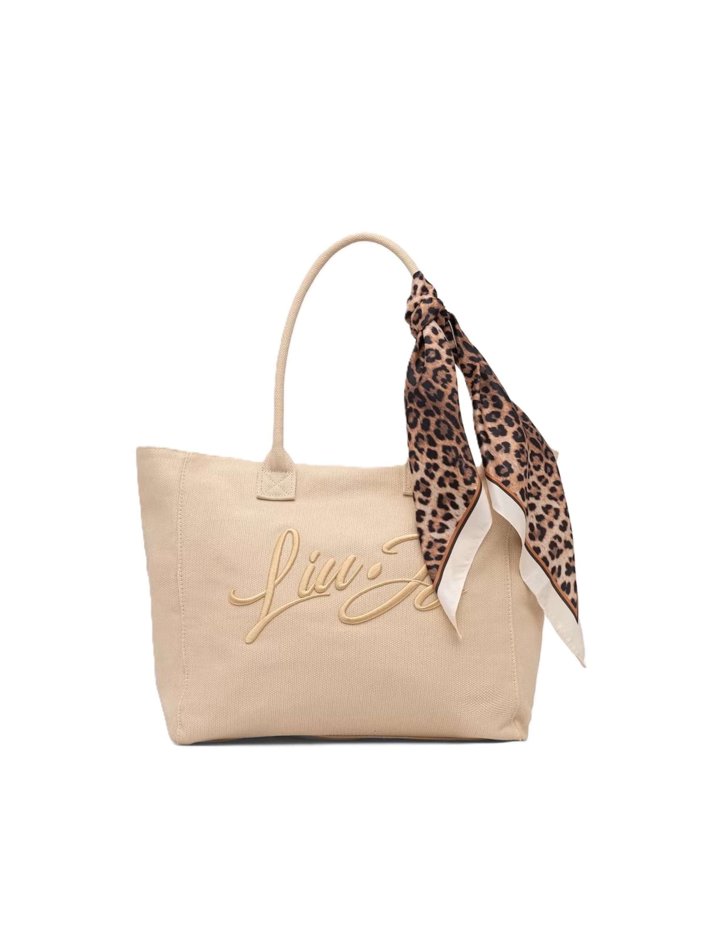 Borsa da spiaggia 'VA6191 T546A' di Liu Jo in beige: frontale