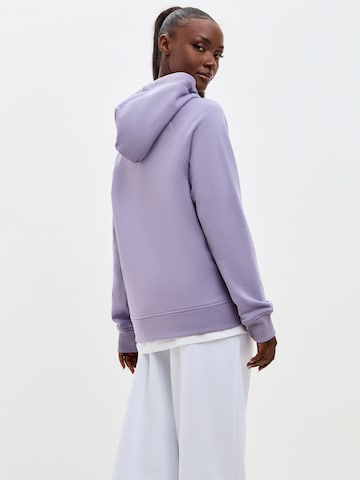 Sweat-shirt CAT by Maniita Lacitta en violet