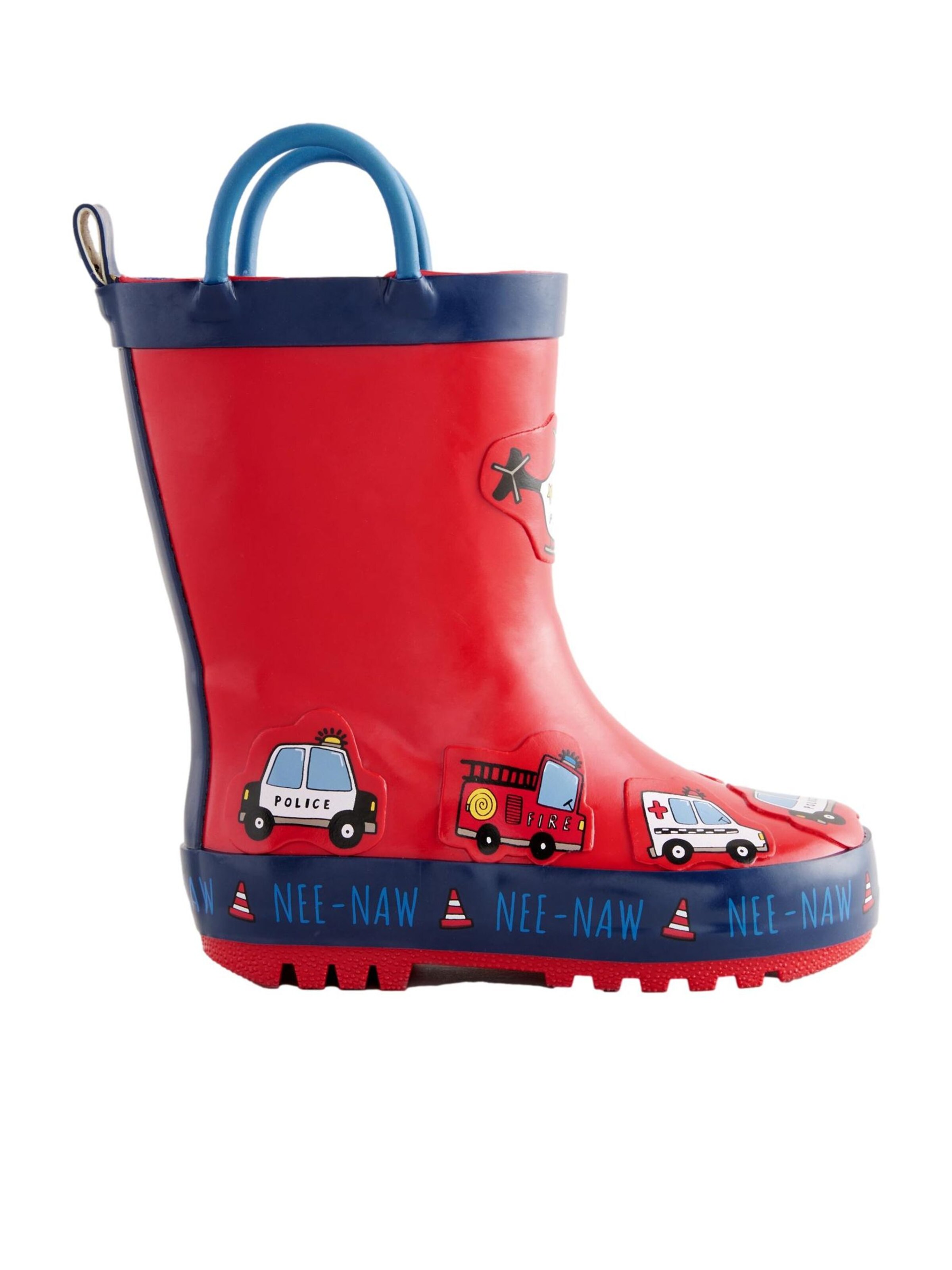 Next Гумени ботуши в червено