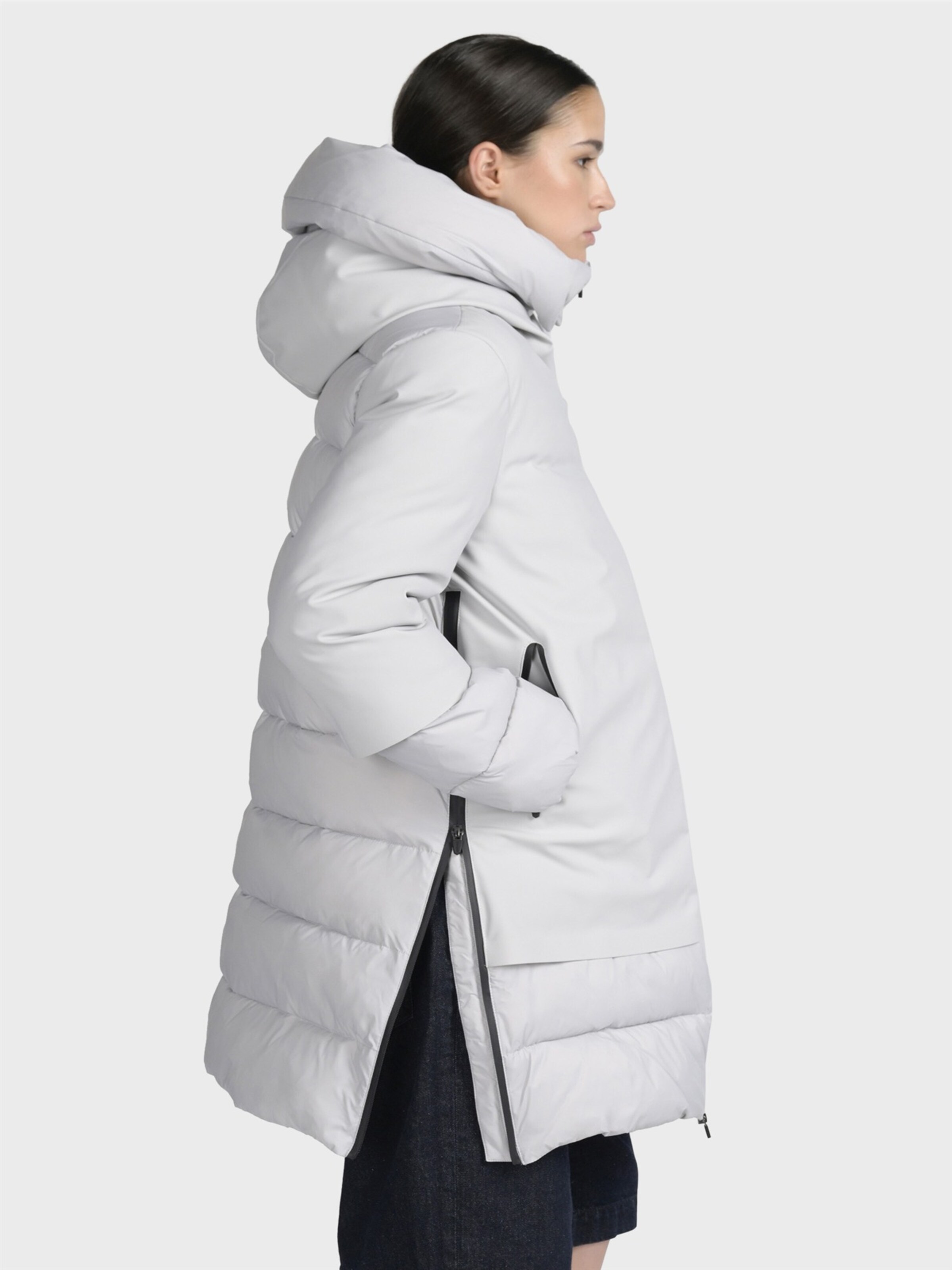 Canadian Classics Zimní parka ' BECANCOUR LONG ' – šedá