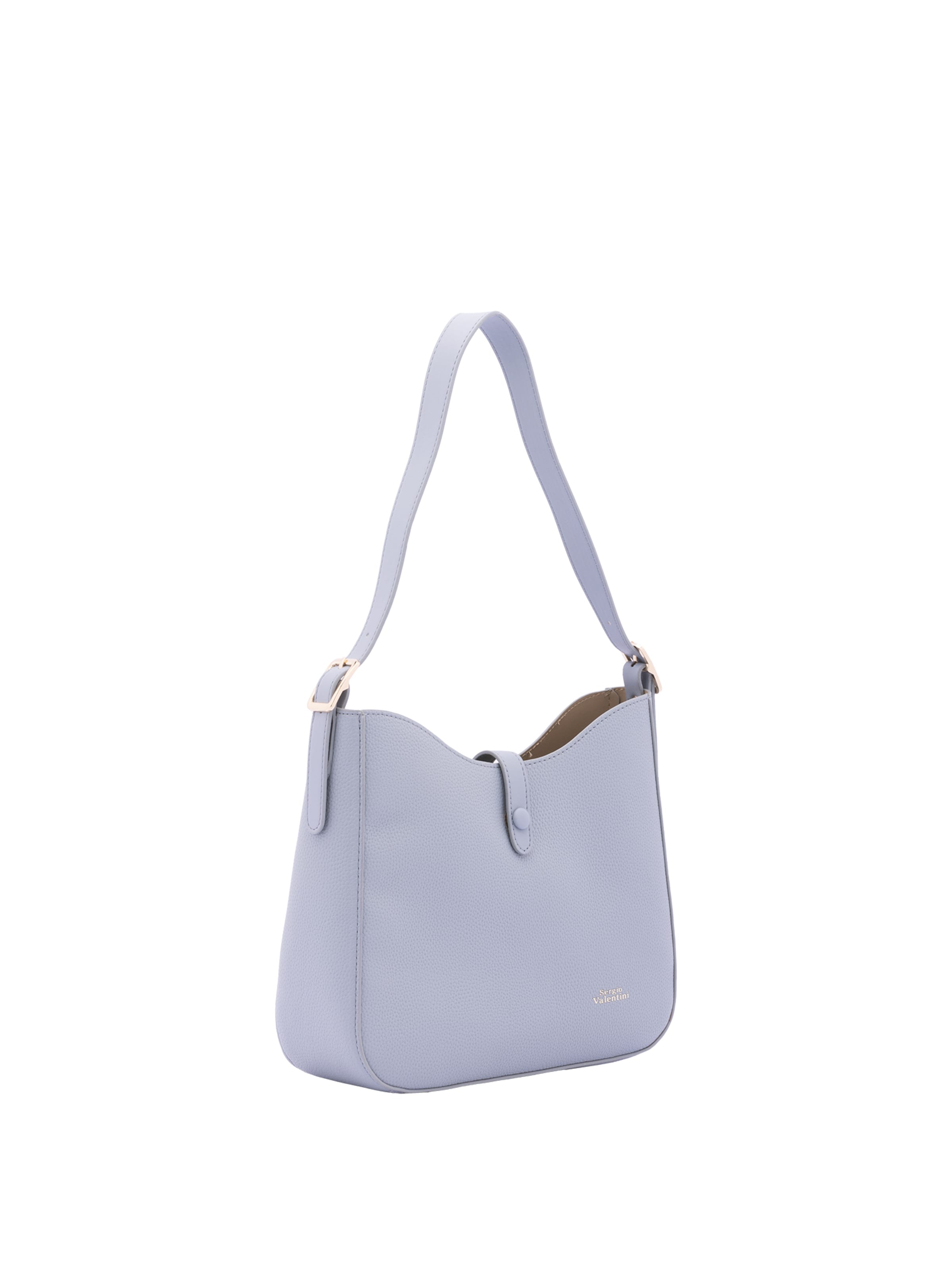 Sergio Valentini Schoudertas in Blauw: voorkant