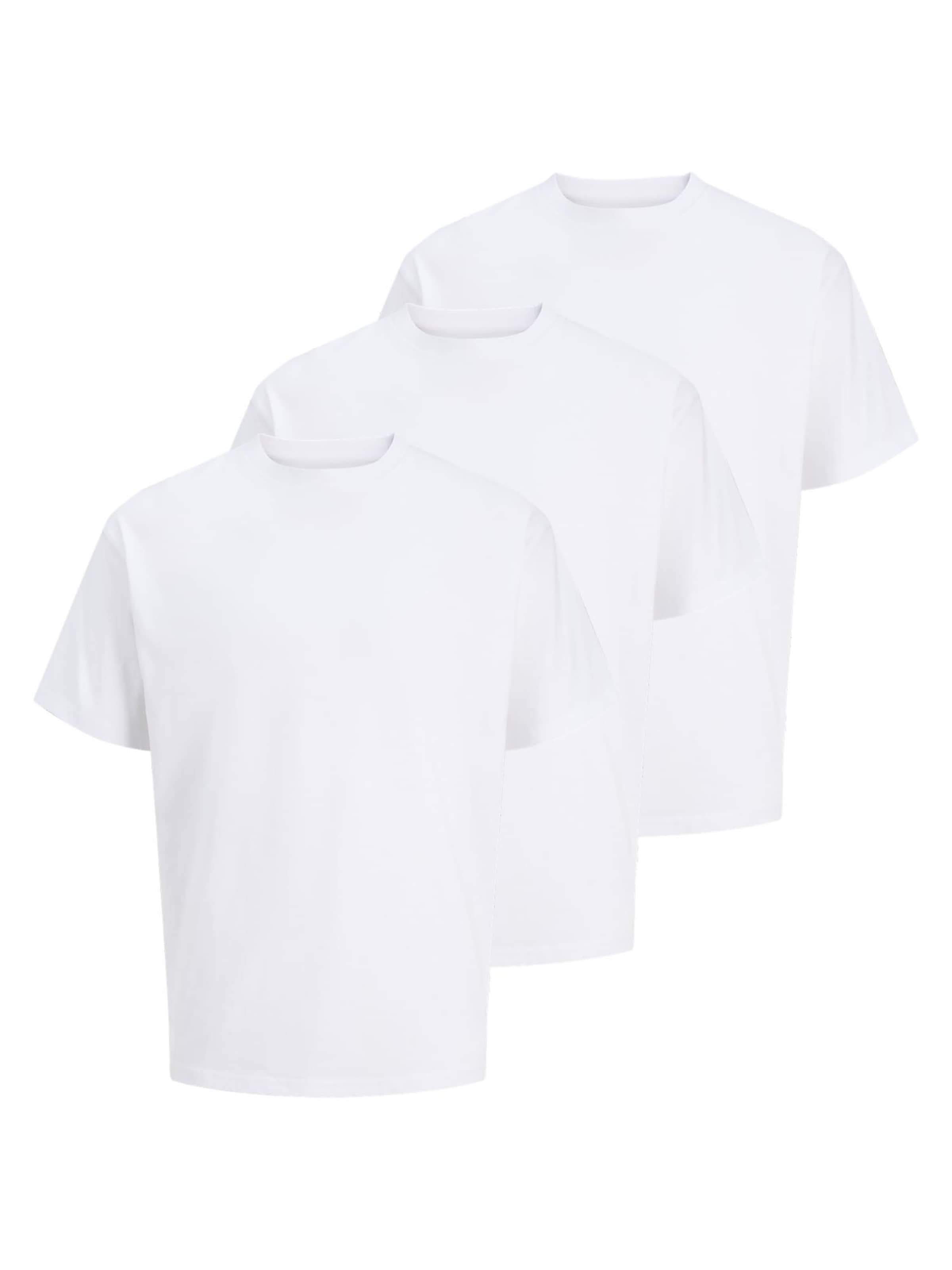 JACK & JONES Shirt 'Organic Relaxed' in White, Item view