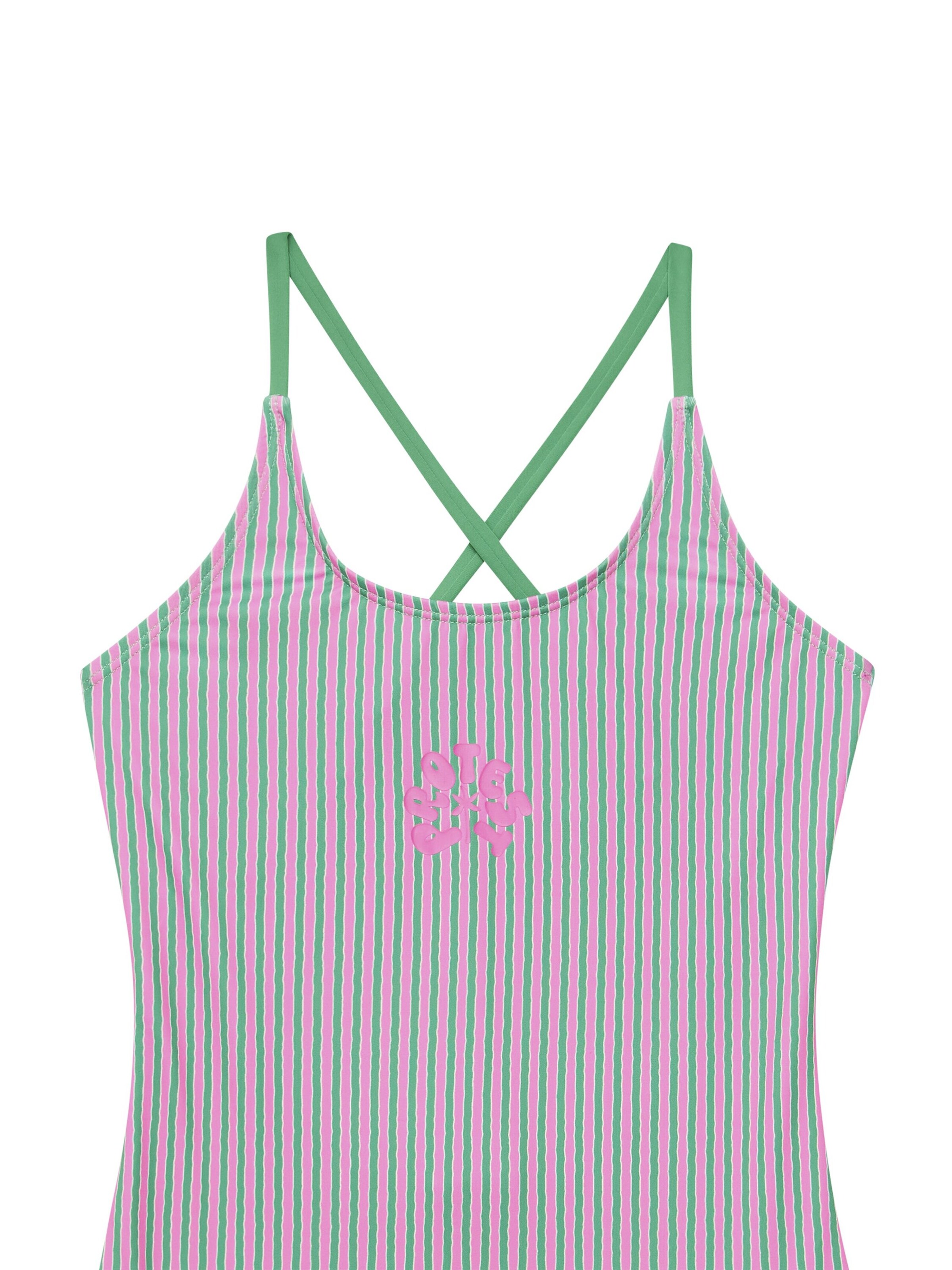 PROTEST Badeanzug 'PRTSavu JR'‌‌‌ in Pink