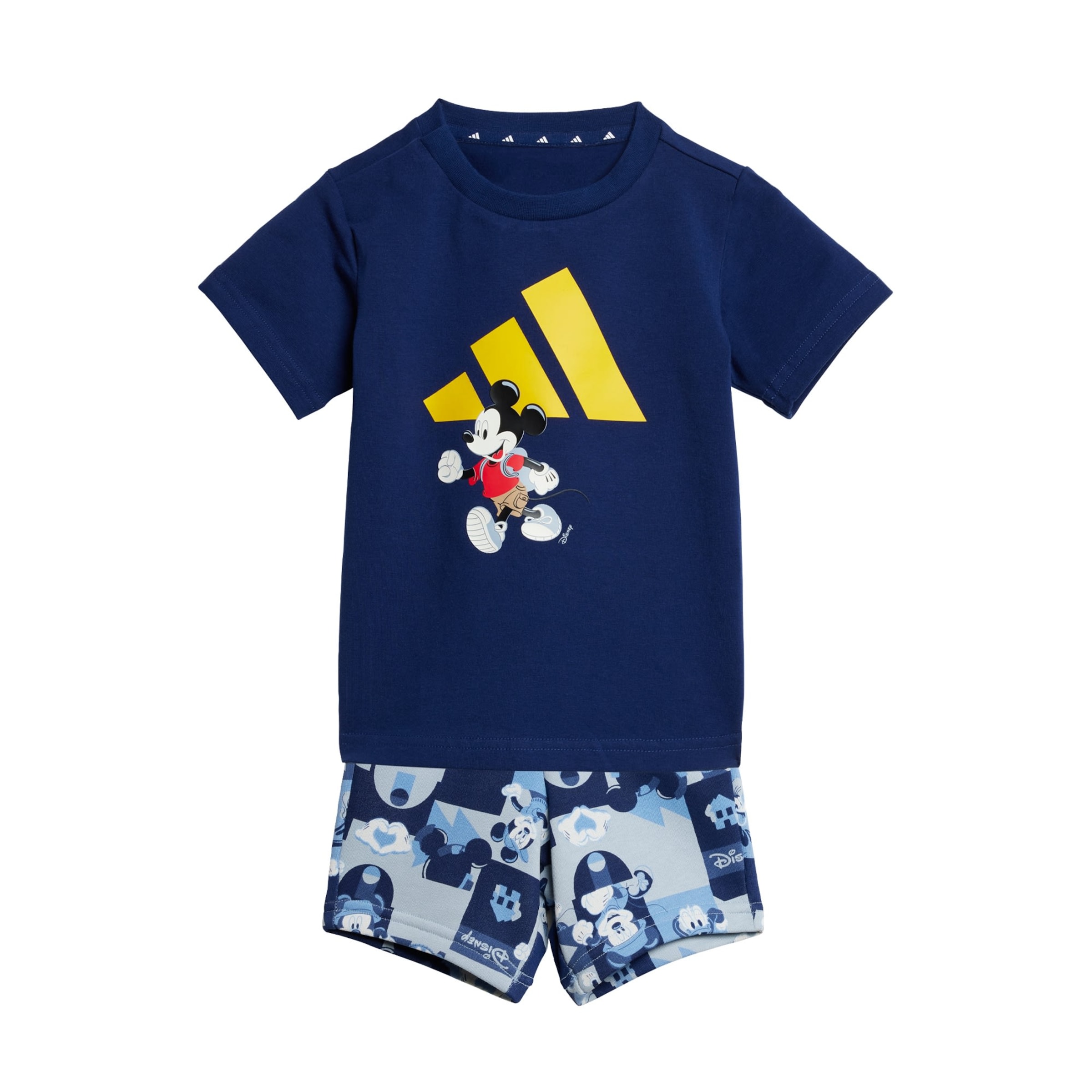 ADIDAS SPORTSWEAROdjeća za vježbanje 'Disney Mickey Mouse' - plava boja: prednji dio