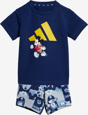 ADIDAS SPORTSWEAR Trainingspak 'Disney Mickey Mouse' in Blauw: voorkant