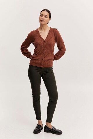 Cardigan 'NONINA' b.young en marron